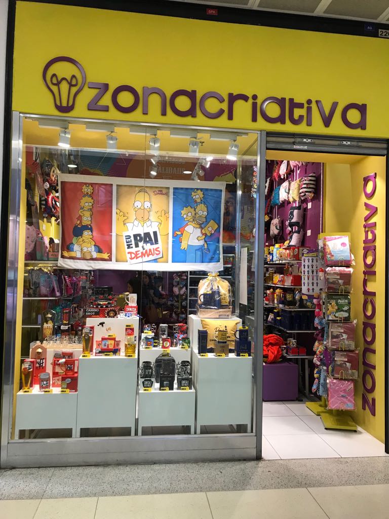 Dia dos Pais The Simpsons na Zona Criativa