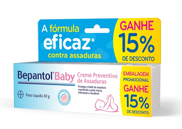 Bepantol® Baby lança versão 30g e adicional de 15% na mesma embalagem